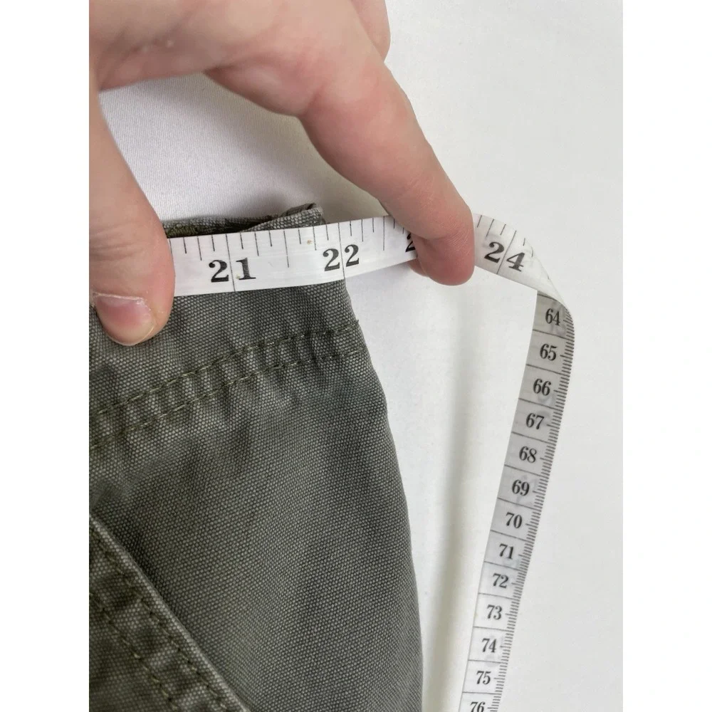 Wrangler‎ Authentic Issue Cargo Shorts Men 44* Olive Green Utility Outdoor